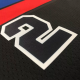 22-23 Pistons CUNNINGHAM #2 Black Top Quality Hot Pressing NBA Jersey (Trapeze Edition)