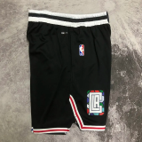 22-23 CLIPPERS Black City Edition Top Quality NBA Pants