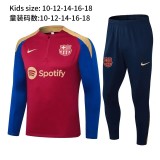 24-25 BAR High Quality Kids Half Pull Tracksuit