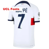 24-25 PSG Away Fans Soccer Jersey