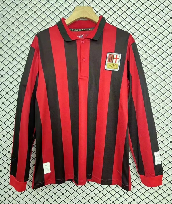 24-25 ACM 125th Limited edition long sleeves Soccer jersey 有纽扣