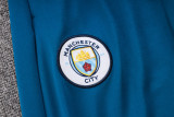 23-24 Man City High Quality Half Pull Tracksuit
