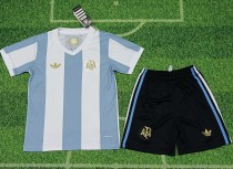 24-25 Argentina 50th Commemorative Edition Kids Soccer Jersey
