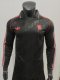 24-25 Man Utd Black Long sleeves Retro Edition Player Version Polo Short Sleeve