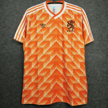 1988 NetherIands Home Retro Soccer Jersey
