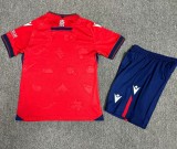 24-25 Osasuna Home Kids Soccer Jersey