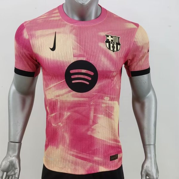 24-25 BAR Pink Special Edition Player Soccer Jersey