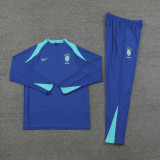 24-25 Brazil High Quality Half Pull Tracksuit
