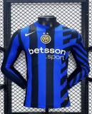 24-25 INT Home Long Sleeve Player Soccer Jersey