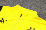 23-24 Dortmund High Quality Half Pull Tracksuit