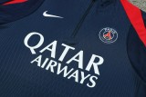 24-25 PSG High Quality Half Pull Tracksuit