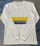 2024 Colombia 100th Anniversary Commemorative Edition Long Sleeve Fans Soccer Jersey