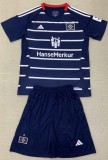 24-25 Hamburger Away Kids Soccer Jersey