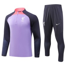 23-24 Liverpool High Quality Half Pull Tracksuit