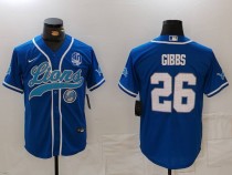 2024 MLB Detroit Lions New Pattern Jersey