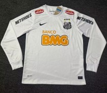 2011-2012 Santos FC Home Long sleeves Retro Soccer Jersey