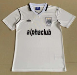 2001 Santos FC Home White Retro Soccer Jersey
