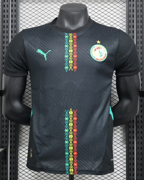 24-25 Senegal Black Special Edition Player Version Soccer Jersey