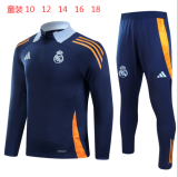 24-25 RMA High Quality Kids Half Pull Tracksuit