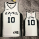 22-23 SA Spurs SOCHAN #10 White Top Quality Hot Pressing NBA Jersey
