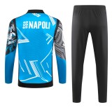 24-25 Napoli High Quality Half Pull Tracksuit