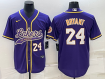 2024 MLB Los Angeles Lakers New Pattern Jersey
