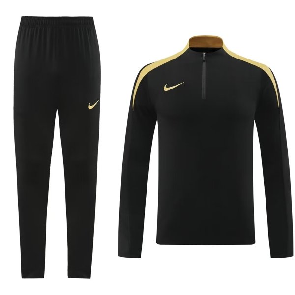 2024 NK Black Half Pull Tracksuit 