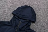 22-23 BAR Dark blue Hoodie Jacket Tracksuit#F399