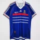 1998 France Home Blue Retro Soccer Jersey