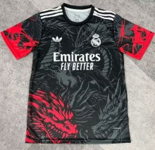 24-25 RMA Black Special Edition Fans Soccer Jersey