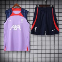 23-24 Liverpool High quality Tank Top And Shorts Suit