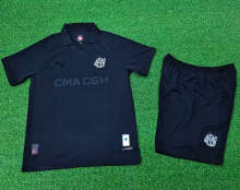 24-25 Marseille Black 125th Anniversary Kids Player Version Soccer Jersey