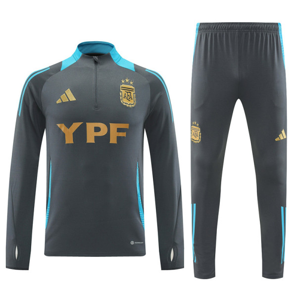 24-25 Argentina High Quality Half Pull Tracksuit