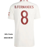 23-24 Man Utd Third Fans Soccer Jersey