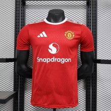 24-25 Man Utd Special Edition Player Version Soccer Jersey