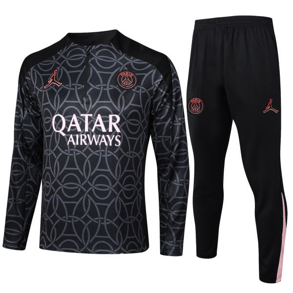 24-25 PSG High Quality Half Pull Tracksuit