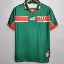1998 Morocco Home Retrot Soccer Jersey