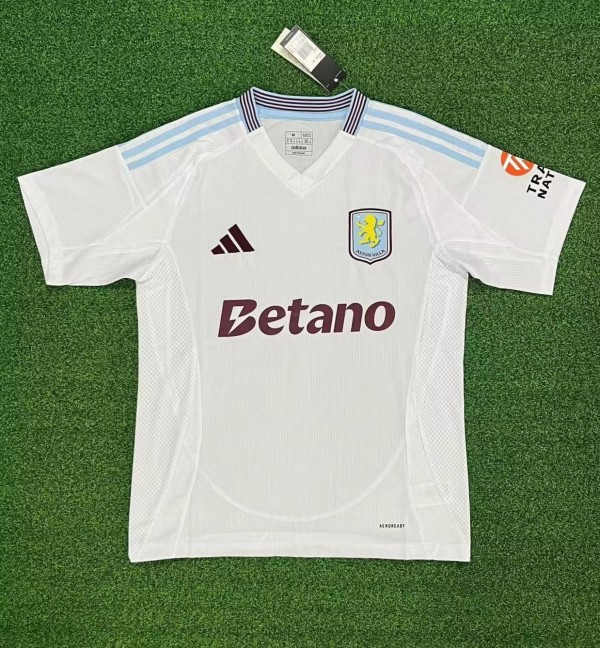 24-25 Aston Villa Away Fans Soccer Jersey