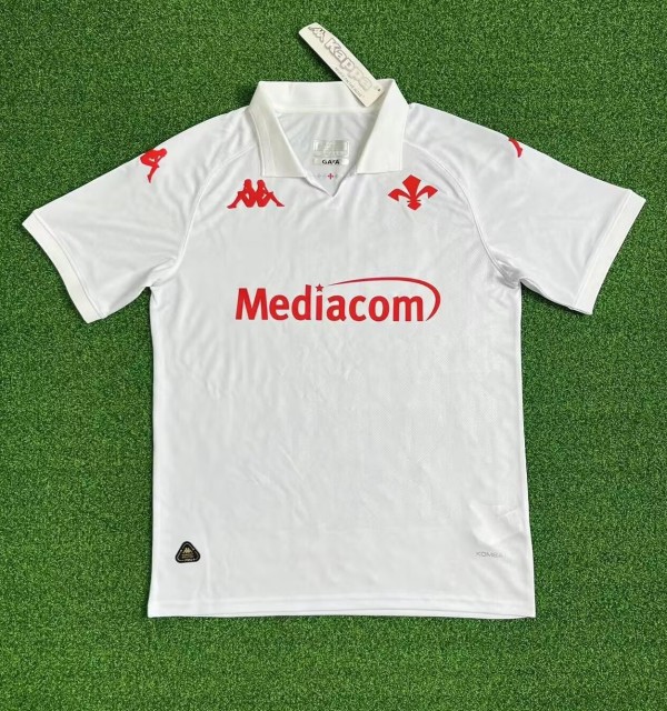 24-25 Fiorentina Away Fans Soccer Jersey