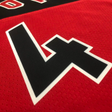 22-23 Raptors BARNES #4 Red Top Quality Hot Pressing NBA Jersey