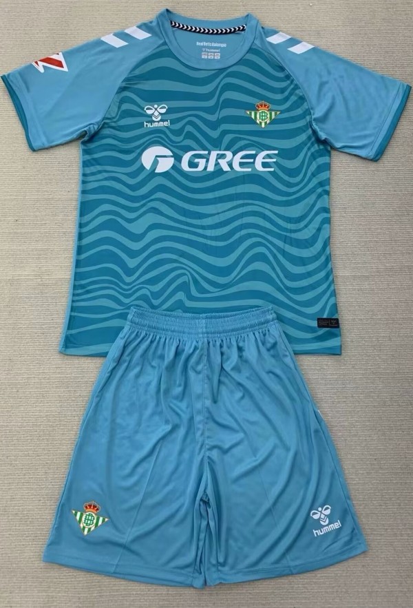 24-25 Real Betis Blue Goalkeeper Adult Suit