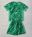 24-25 NetherIands Green GoalKeeper Kids Soccer Jersey