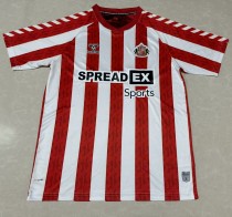 24-25 Sunderland Home Fans Soccer Jersey