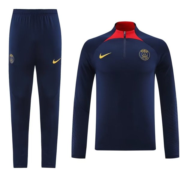 23-24 PSG High Quality Half Pull Tracksuit