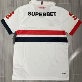 24-25 Sao Paulo Home Print Sponsor Fans Soccer Jersey