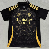 24-25 RMA Black Special Edition Fans Soccer Jersey *黑金前金