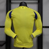 24-25 Al-Nassr FC Home Long sleeves Player Version Soccer Jersey