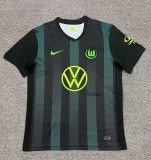 24-25 VfL Wolfsburg Away Fans Soccer Jersey