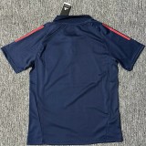 24-25 Man Utd Royal blue Polo Short Sleeve