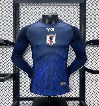 24-25 Japan Home Long sleeves Player Version Soccer Jersey
